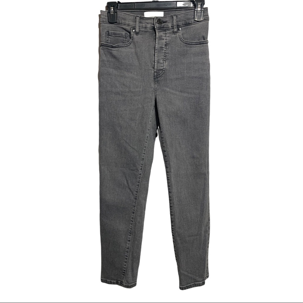 Everlane High Rise Slim Straight Jeans